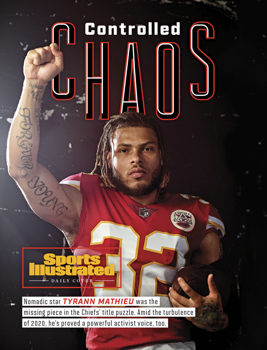 SI Daily Cover of Tyrann Mathieu
